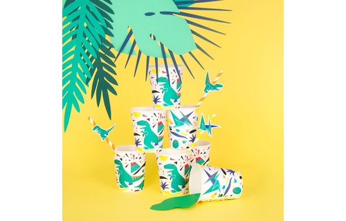 Dinosaurus Rietjes - 12 stuks - Voor een dino feestje