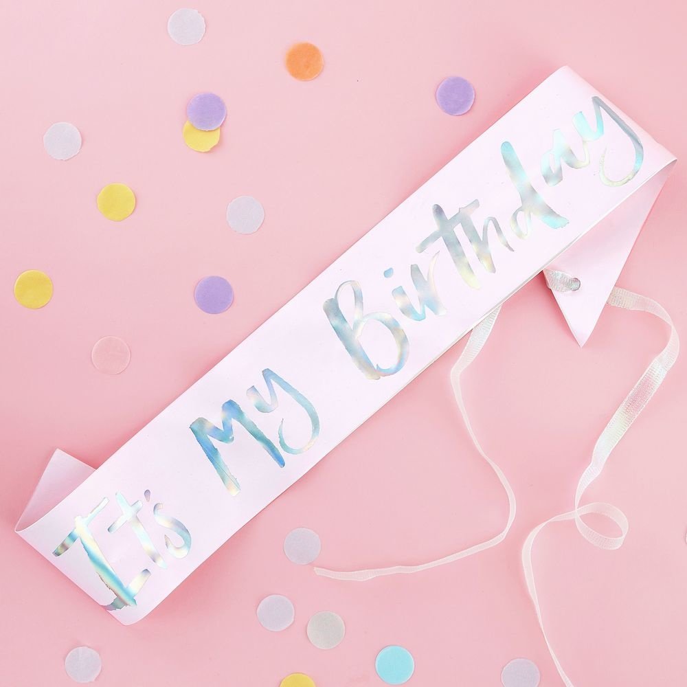 Sjerp 'It's My Birthday' - per stuk - Sjerp voor een verjaardag
