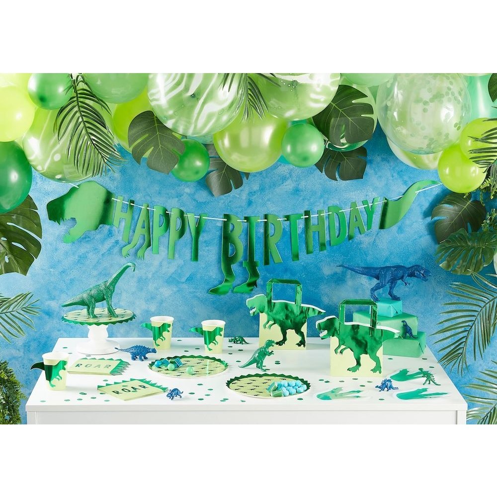Roarsome Dinosaurus Bekers - 8 stuks - Dinosaurus Feestartikelen