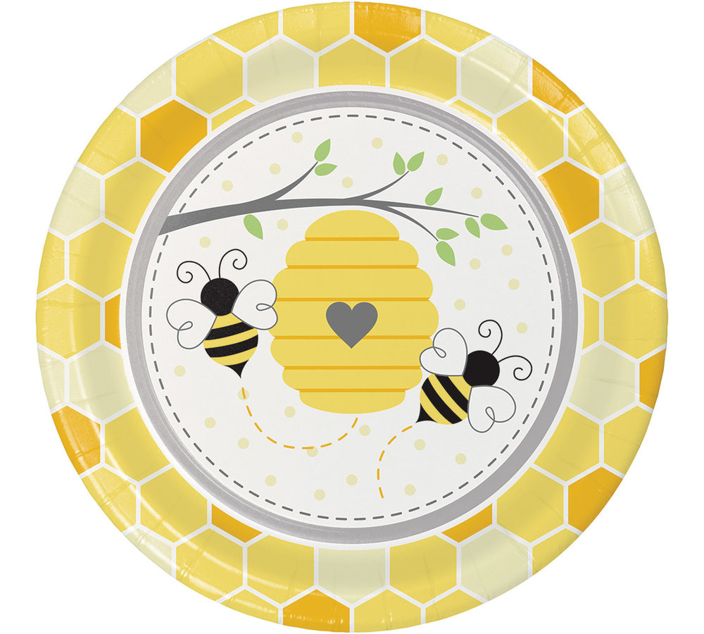 Bumblebee Borden - 8 stuks - Bee Party