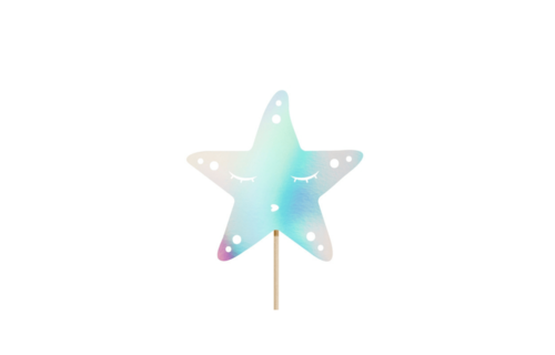Mermaid Party Taart Toppers - set van 3 - Mermaid Feestartikelen