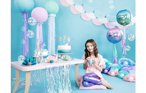 Mermaid Party Taart Toppers - set van 3 - Mermaid Feestartikelen