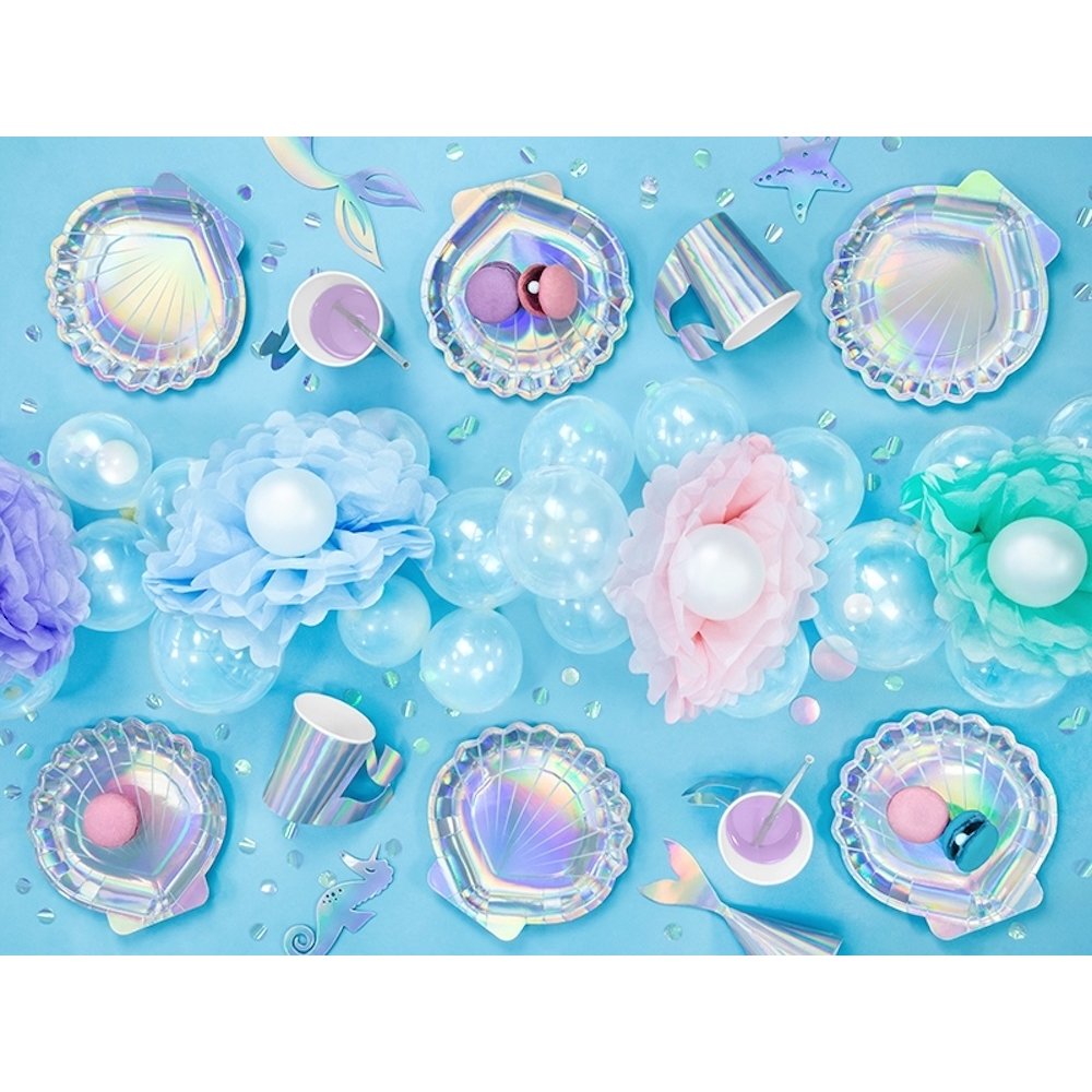 Mermaid Party Taart Toppers - set van 3 - Mermaid Feestartikelen