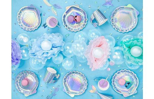 Mermaid Party Taart Toppers - set van 3 - Mermaid Feestartikelen