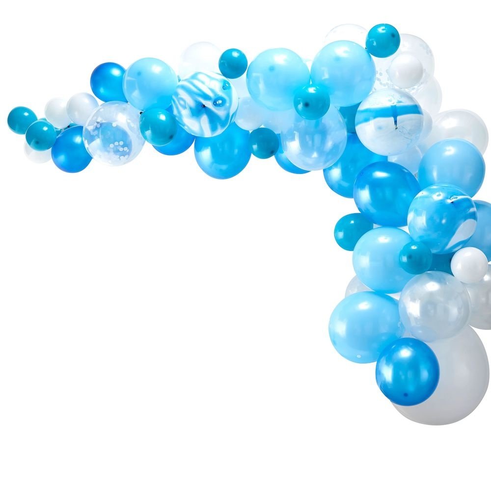 Ballonboog Blauw DIY Pakket - per set - Ballonnenboog zelf maken