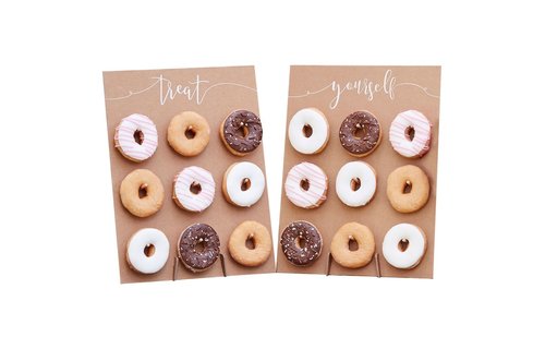 Donut Wand Treat Yourself Kraft - set van 2 - Donut traktaties