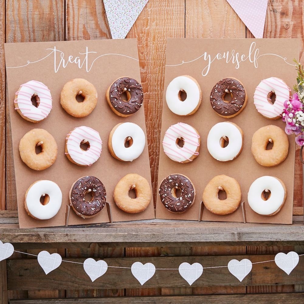 Donut Wand Treat Yourself Kraft - set van 2 - Donut traktaties