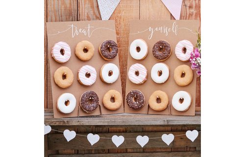 Donut Wand Treat Yourself Kraft - set van 2 - Donut traktaties