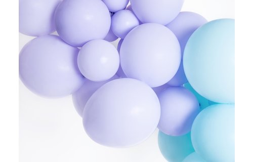 Ballonnen Pastel Lila (Klein) - 100 stuks - 12 cm - Pastel ballonnen
