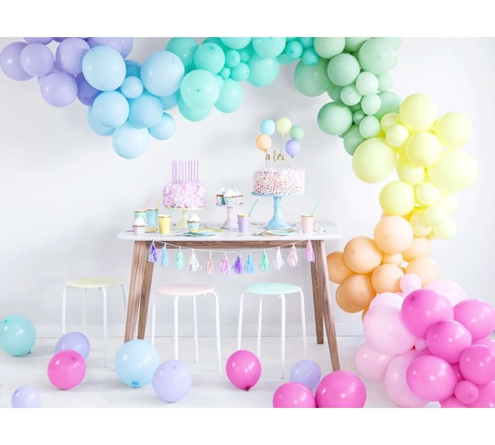 Ballonnen Pastel Geel (Klein) - 100 stuks - 12 cm - Pastel ballonnen
