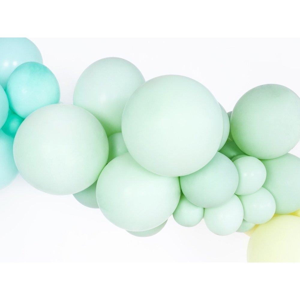 Ballonnen Pastel Pistache Groen (Klein) - 100 stuks - 12 cm - Pastel ballonnen