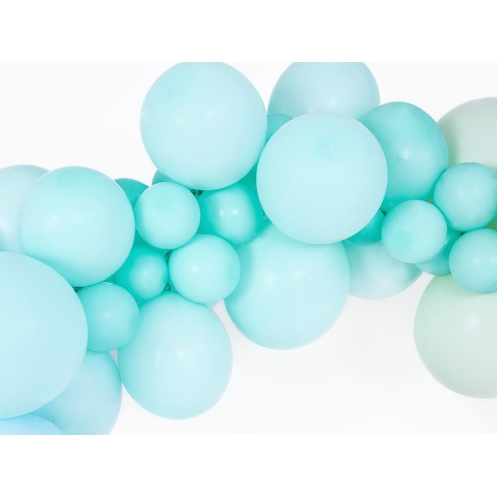 Ballonnen Pastel Mint (Klein) - 100 stuks - 12 cm - Pastel ballonnen