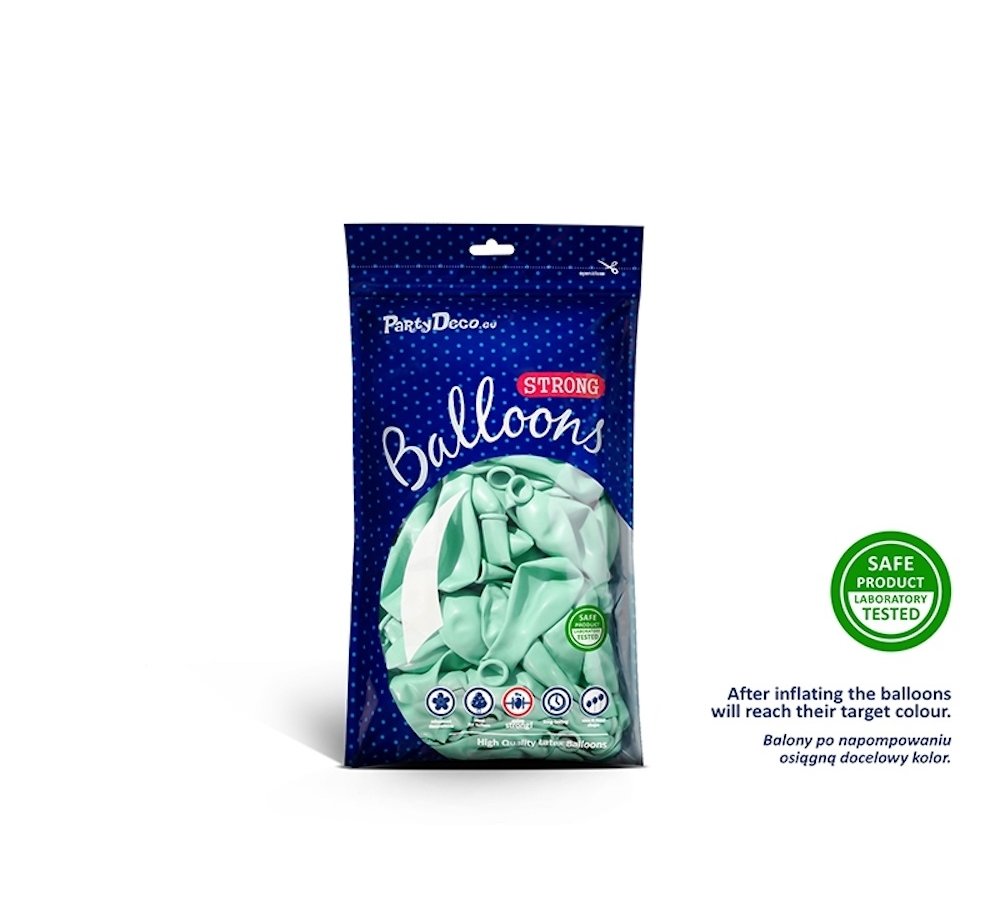 Ballonnen Pastel Mint - 10 stuks - 30 cm - Pastel ballonnen