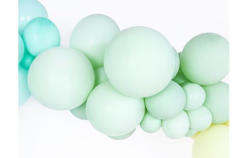 Ballonnen Pastel Pistache Groen - 10 stuks - 30 cm - Pastel ballonnen