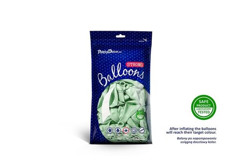 Ballonnen Pastel Pistache Groen - 10 stuks - 30 cm - Pastel ballonnen
