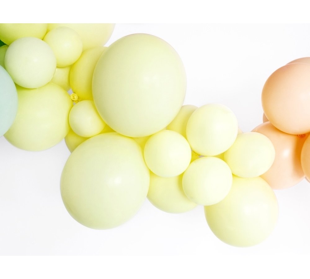 Ballonnen Pastel Geel - 10 stuks - 30 cm - Pastel ballonnen