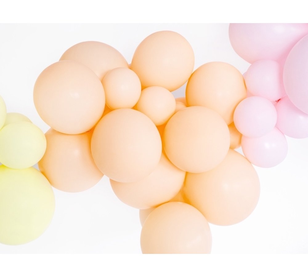 Ballonnen Pastel Peach - 10 stuks - 30 cm - Pastel ballonnen