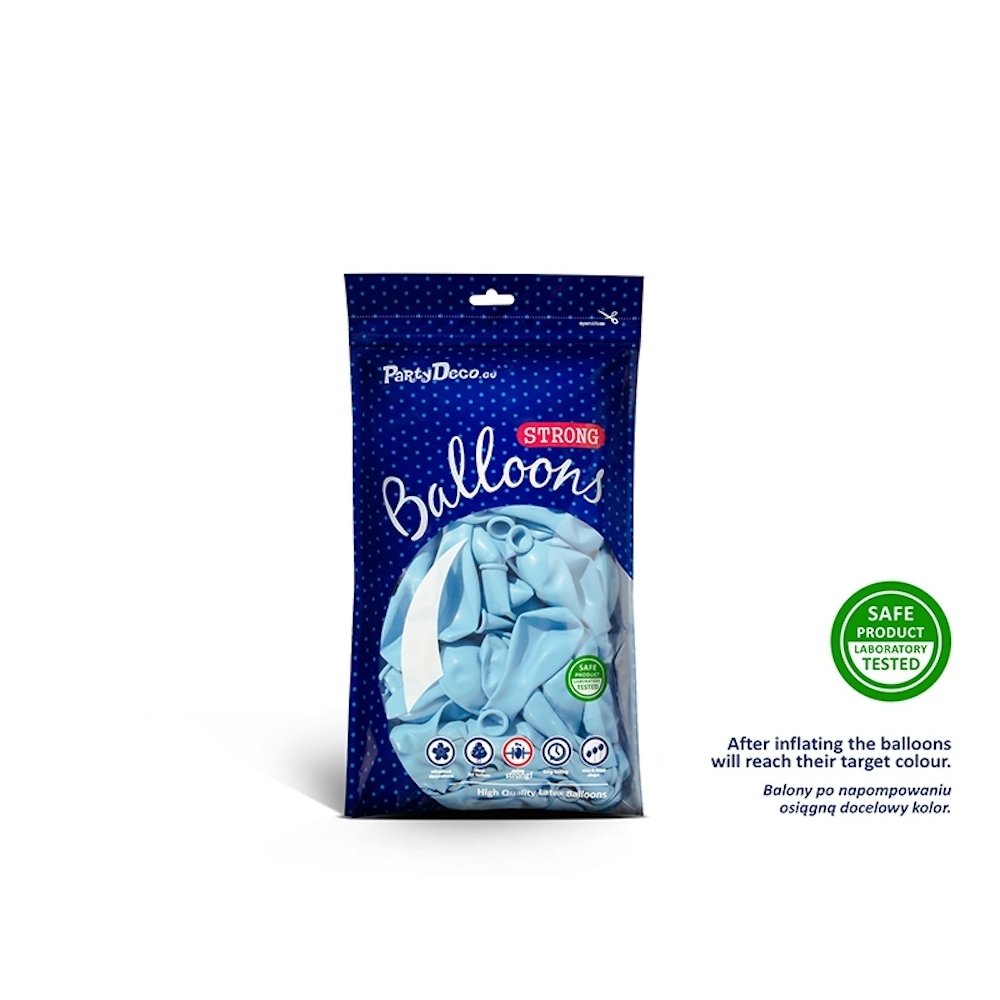 Ballonnen Pastel Blauw - 10 stuks - 30 cm - Pastel ballonnen
