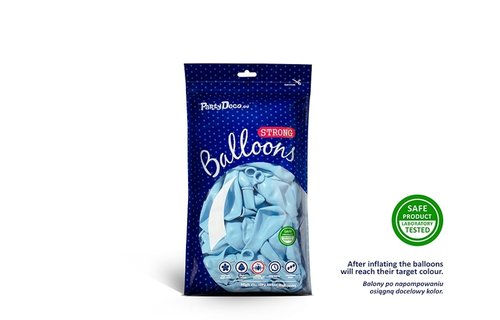 Ballonnen Pastel Blauw - 10 stuks - 30 cm - Pastel ballonnen