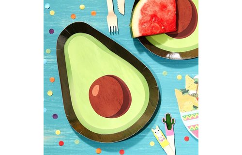 Avocado Borden - 8 stuks - Viva la Fiesta