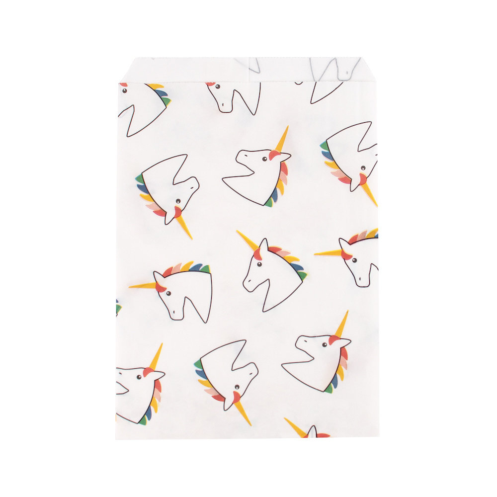 Eenhoorn Zakjes - 10 stuks - Uitdeelzakjes voor een unicorn feestje