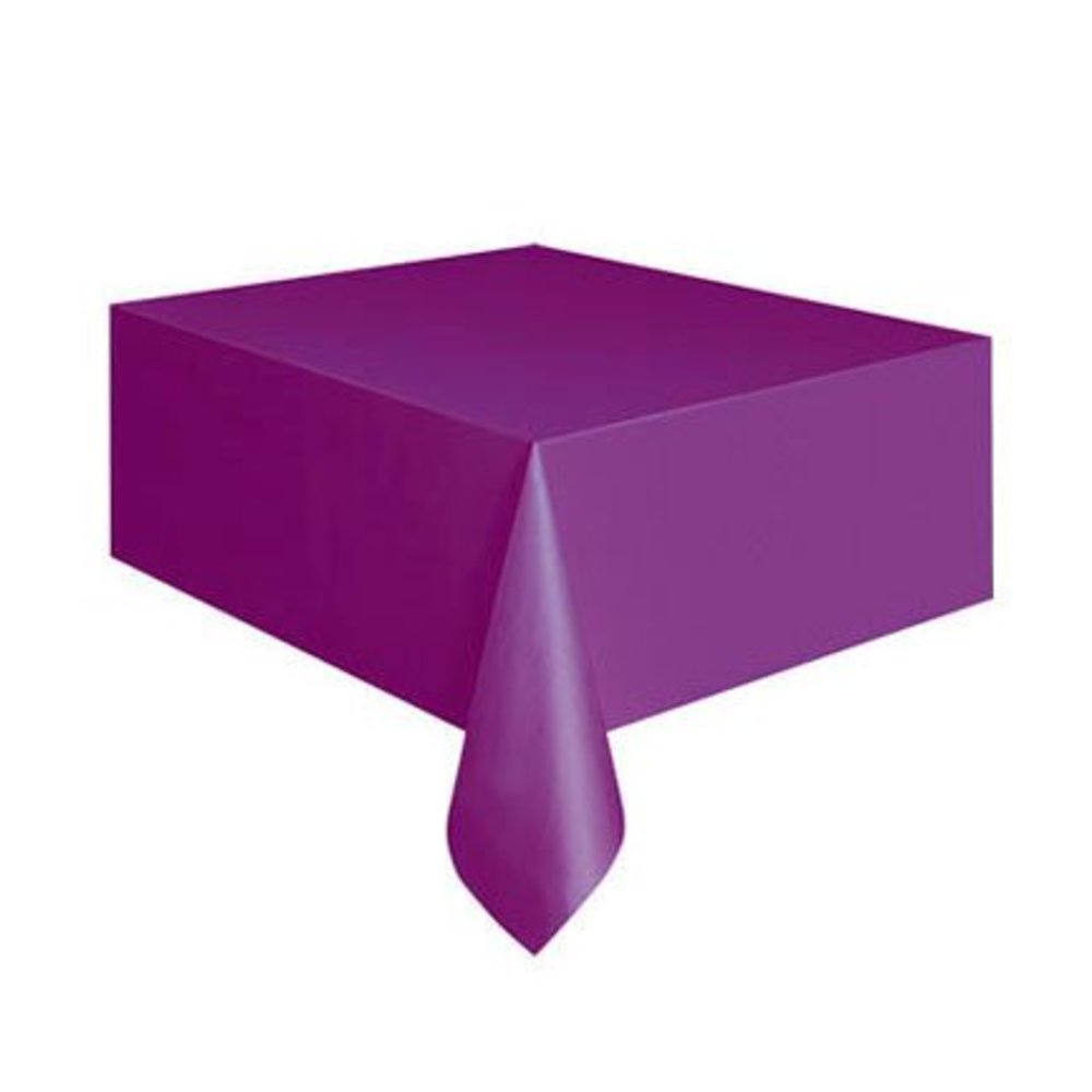 Paars Tafelkleed - 1,37 x 2,74 meter - plastic