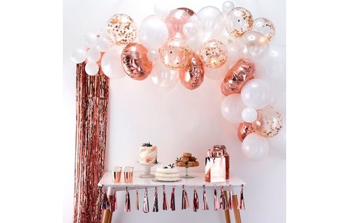 Ballonboog Roségoud DIY Pakket - per set - Ballonnenboog zelf maken