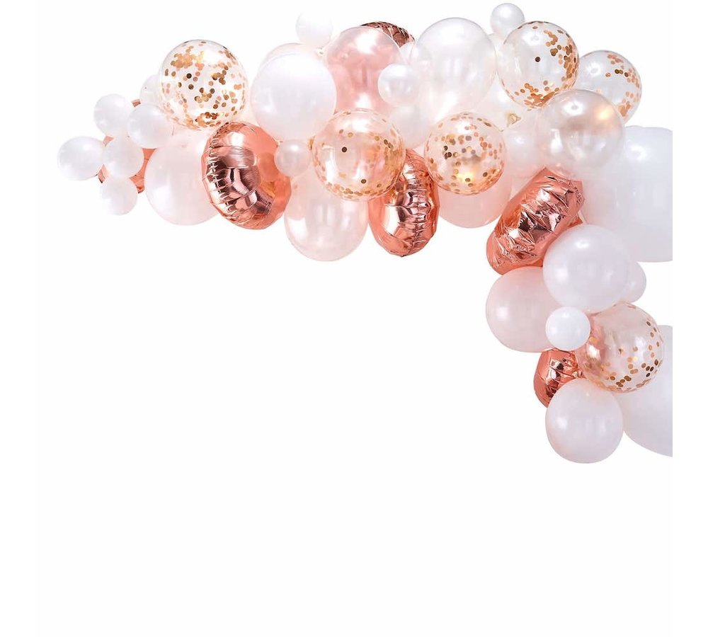 Ballonboog Roségoud DIY Pakket - per set - Ballonnenboog zelf maken