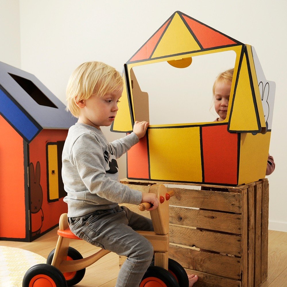 Poppenkast Nijntje (Miffy) - per stuk - Mister Tody kartonnen speelgoed