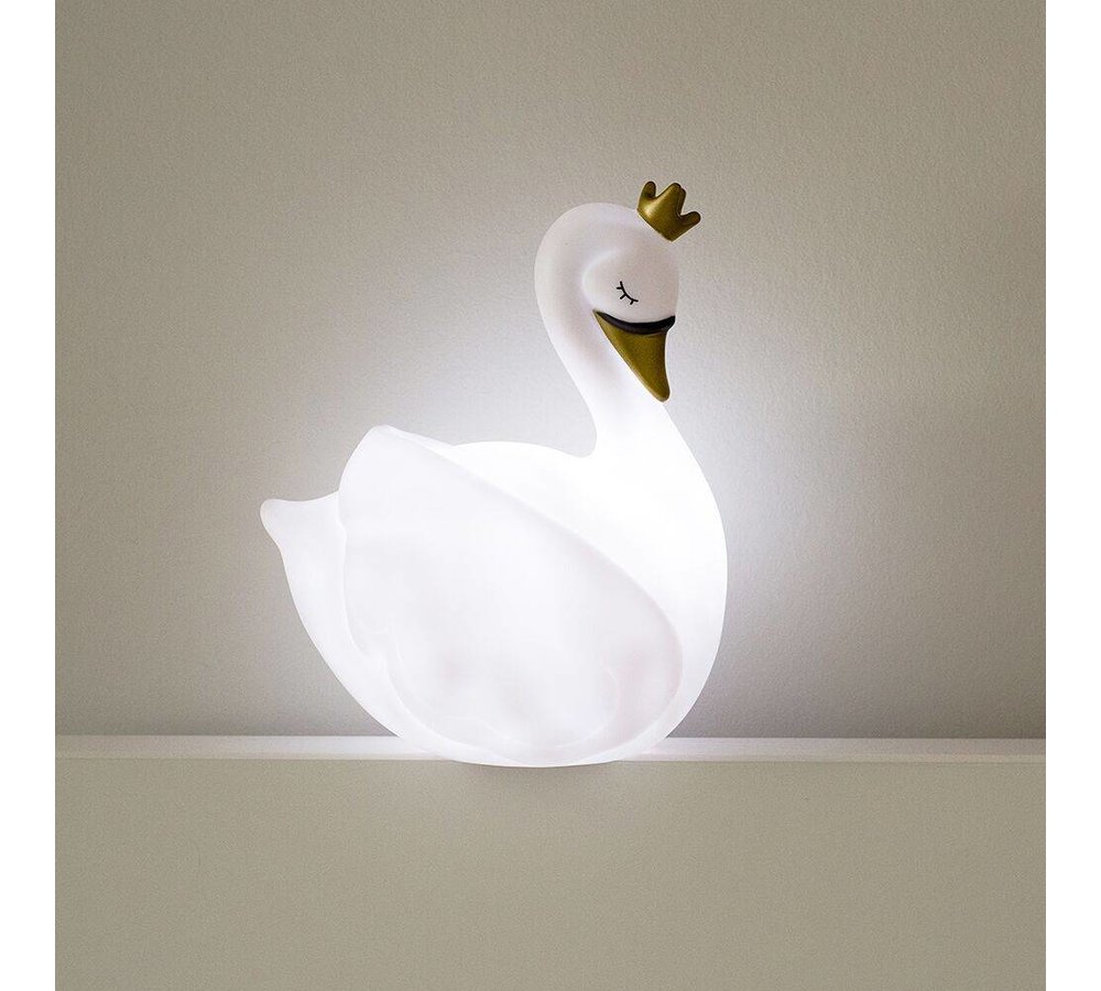Dame Blanche (Zwaan) LED Lamp Wit Groot - per stuk - 22 cm