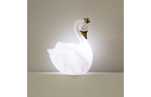 Dame Blanche (Zwaan) LED Lamp Wit Groot - per stuk - 22 cm