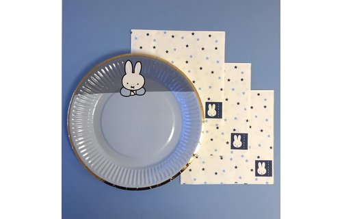 Nijntje Baby Blauw Servetjes - 20 stuks - Feest met nijntje