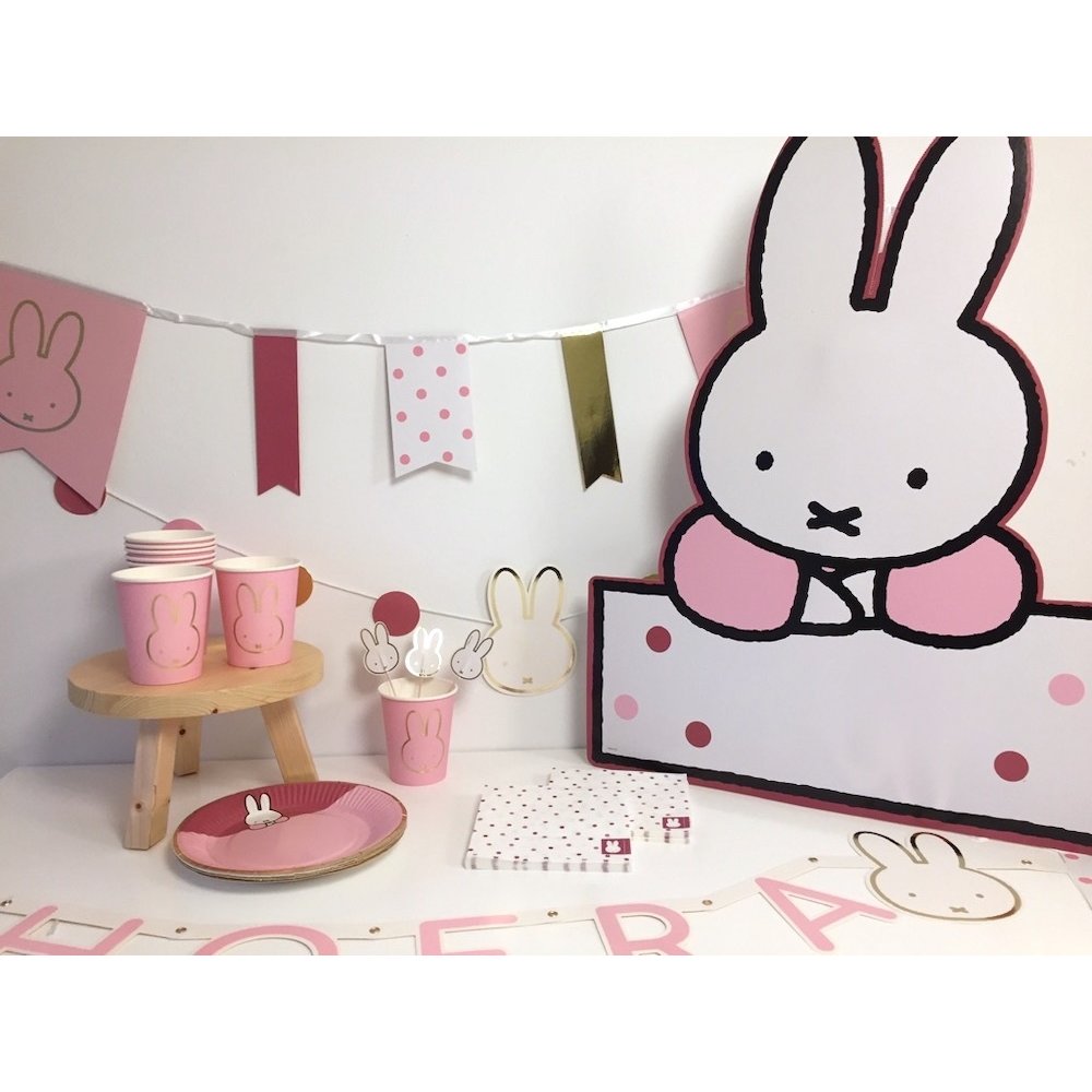 Nijntje Baby Roze Servetjes - 20 stuks - Feest met nijntje