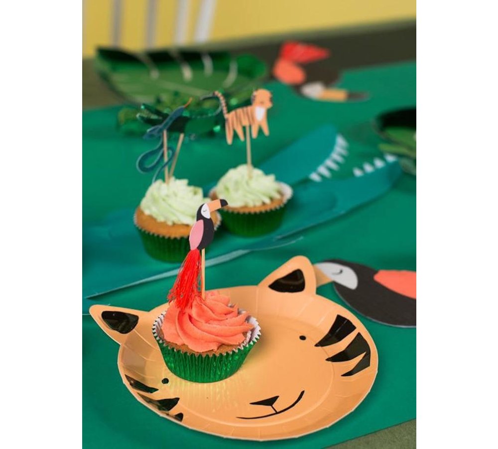 Go Wild Cupcakes Set - Voor 24 cupcakes met safari thema