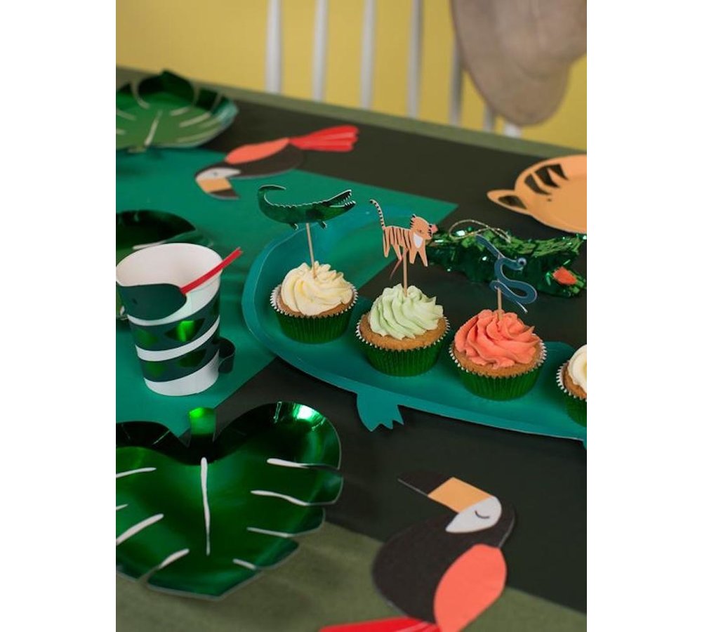 Go Wild Cupcakes Set - Voor 24 cupcakes met safari thema