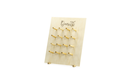 Houten Donut Wand - per stuk - Donut walls