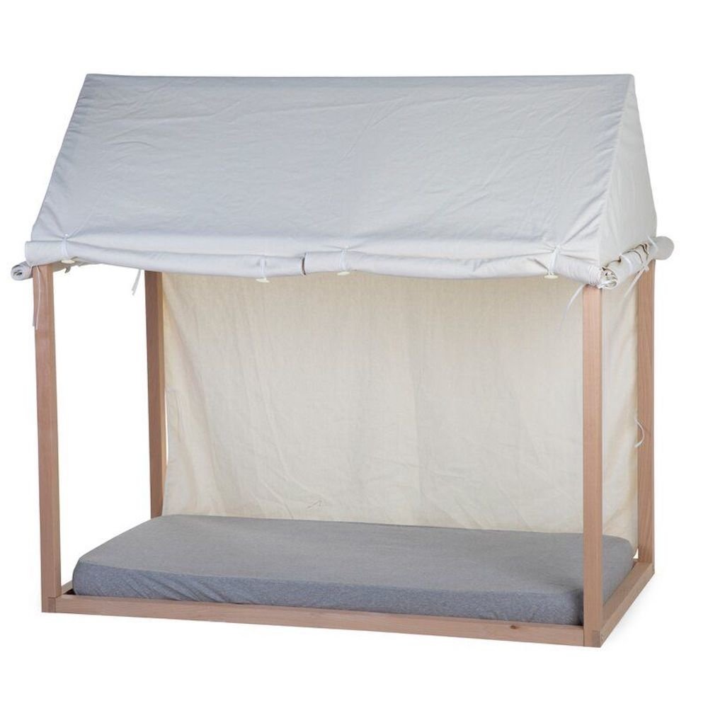 Cover Huis Bedframe Wit - 70 x 140 - Maak van het bed een tent