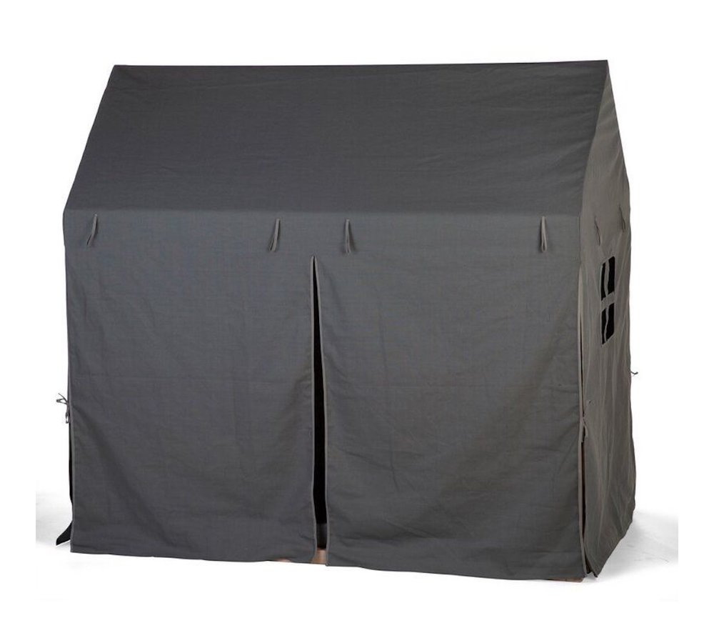Cover Huis Bedframe Antraciet - 70 x 140 - Maak van het bed een tent