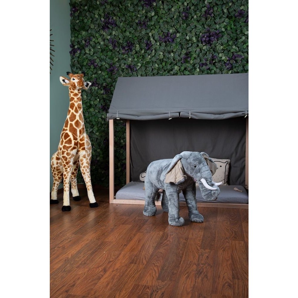 Cover Huis Bedframe Antraciet - 70 x 140 - Maak van het bed een tent