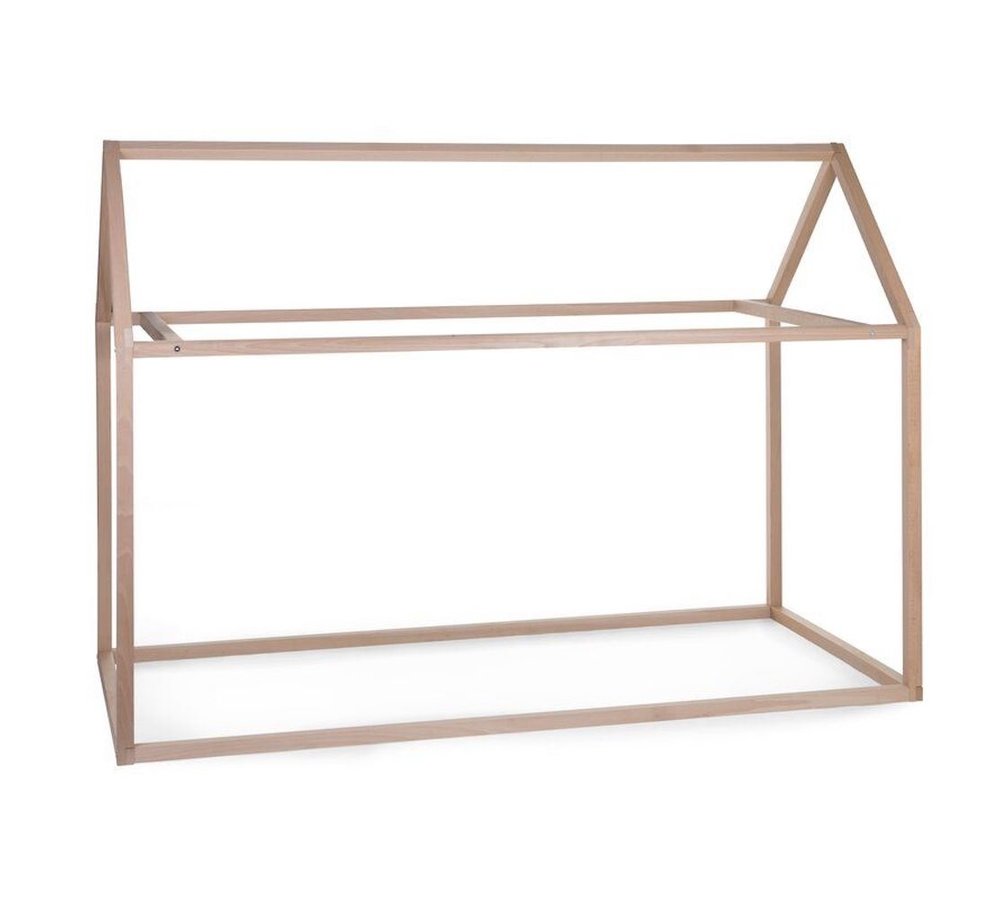 Huis Bedframe - 90 x 200 - Hout Naturel