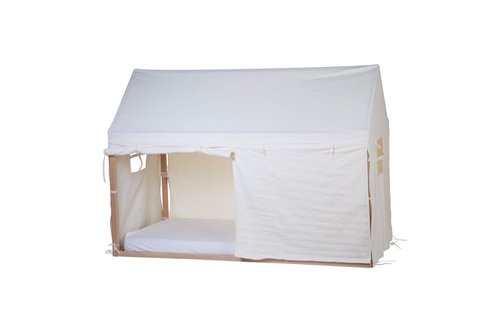 Huis Bedframe - 90 x 200 - Hout Naturel