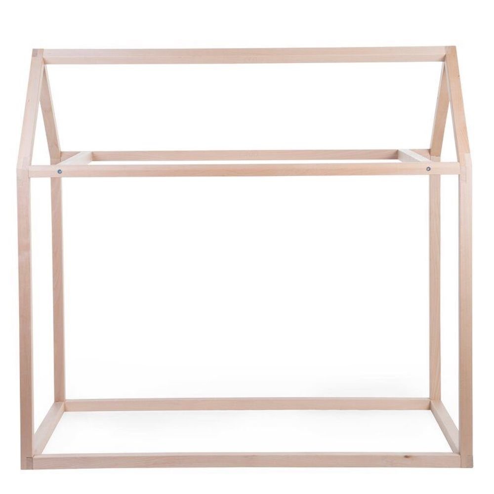 Huis Bedframe - 70 x 140 - Hout Naturel