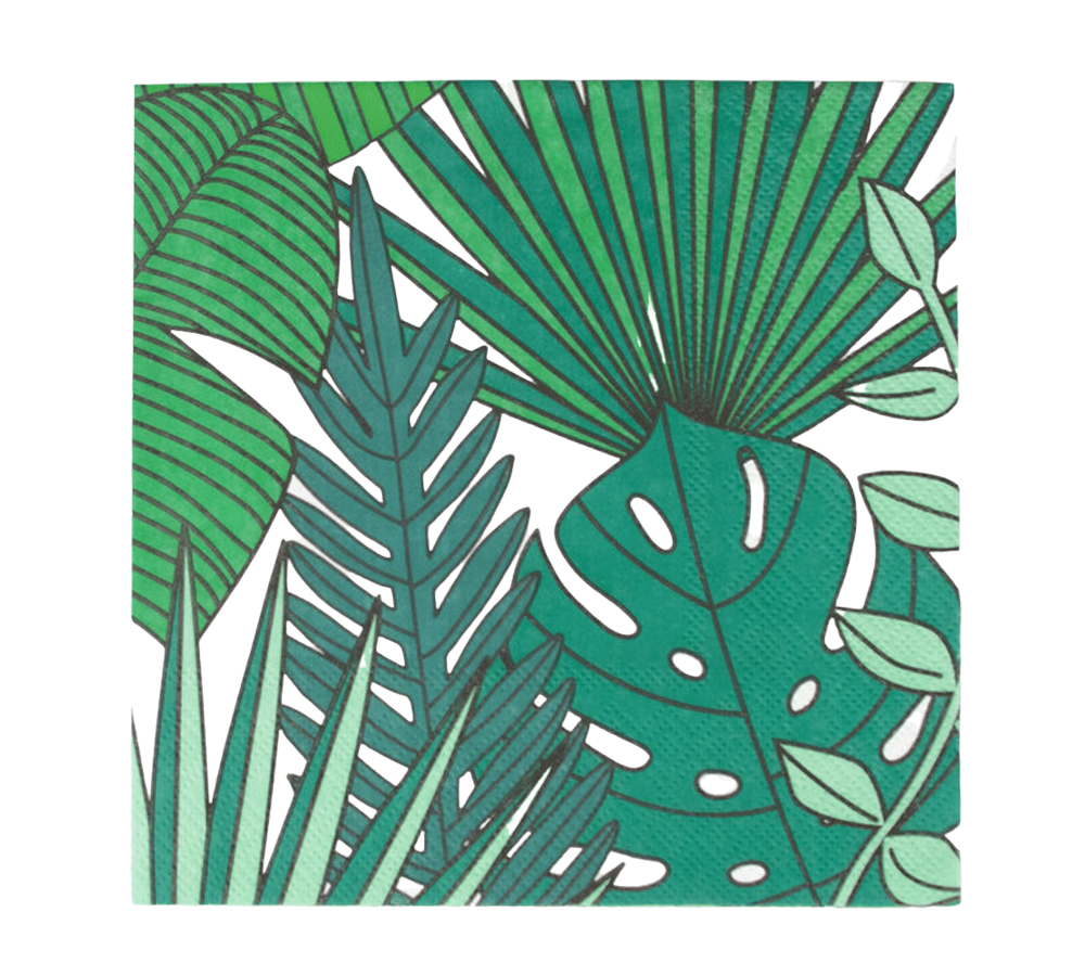 Tropical Servetten - 20 stuks - Tropische Feestartikelen