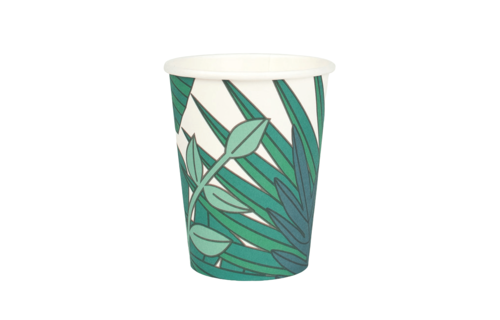 Tropical Bekers - 8 stuks - Tropische Feestartikelen