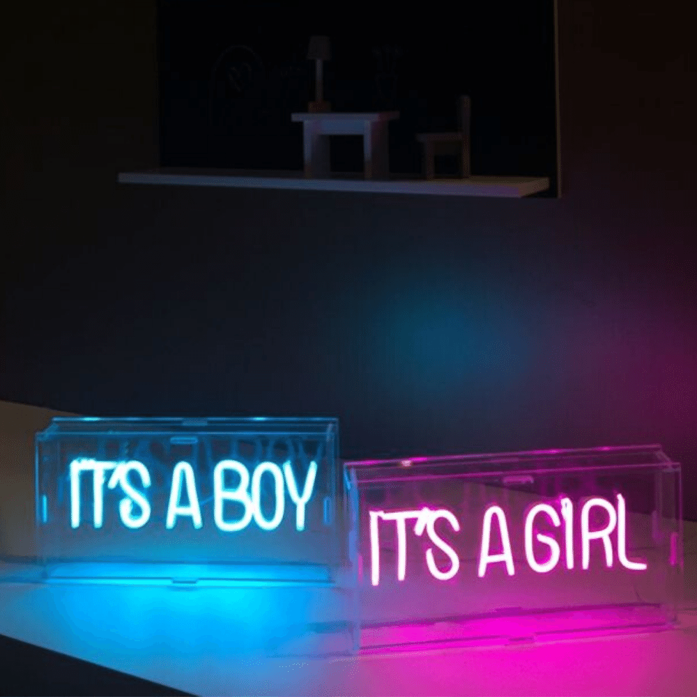 It's a Boy Neon Verlichting - per stuk - Geboorte Deco