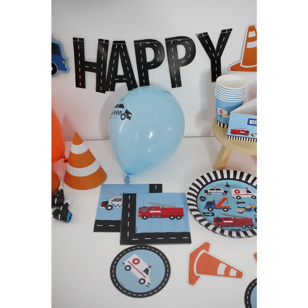 Redders op de Weg Slinger - per stuk - Letterslinger 'Happy Birthday'