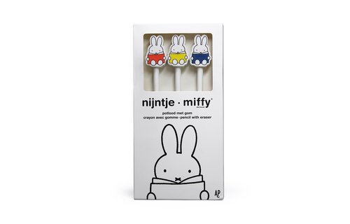 Nijntje Leest Potloden - Set van 3 - Nijntje Stationery
