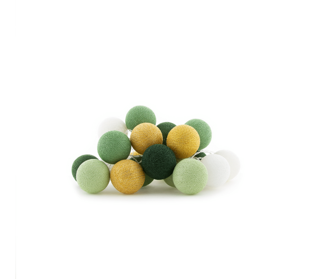 Cotton Ball Lightslinger Sparkling Palm (Groen) - per stuk - 20 ballen