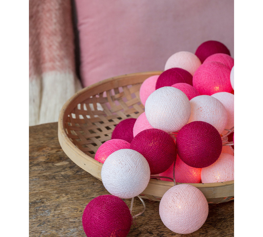Cotton Ball Lightslinger Roze - per stuk - 20 ballen