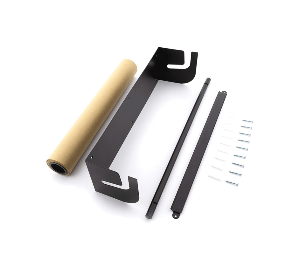 Kraft Papier Roller Zwart L - per stuk - 53 cm